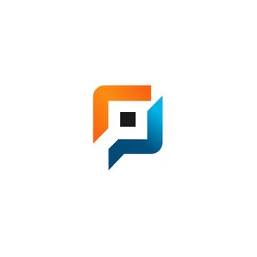 Initial letter P logo or PP logo vector design template Stock Illustration