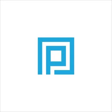 Initial letter P logo or PP logo vector design template Stock Illustration