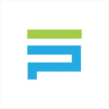 Initial letter PS logo or SP logo vector design template Stock Illustration