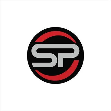 Initial letter PS logo or SP logo vector design template Stock Illustration