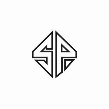 Initial letter PS logo or SP logo vector design template Stock-Illustration