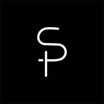 Initial letter PS logo or SP logo vector design template Stock-Illustration