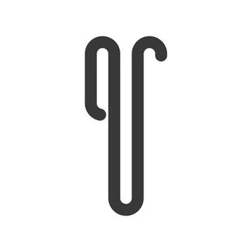 Initial letter QR logo or RQ logo vector design template Stock Illustration