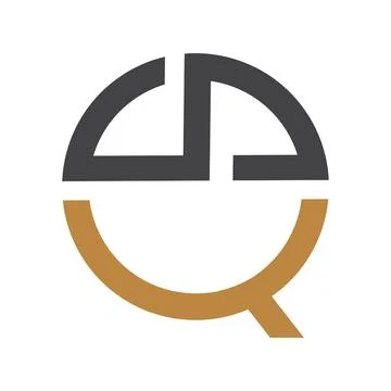 Initial letter QS logo or SQ logo vector design template Stock-Illustration