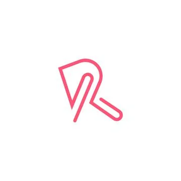 Initial letter R logo or RR logo vector design template Stock Illustration