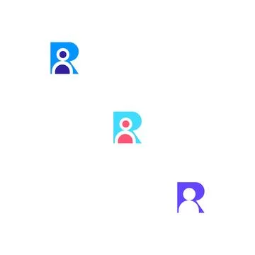 Initial letter R logo or RR logo vector design template Stock Illustration