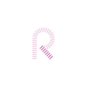 Initial letter R logo or RR logo vector design template Stock Illustration