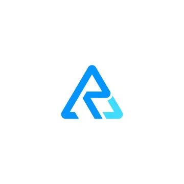 Initial letter R logo or RR logo vector design template Stock-Illustration