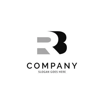 Initial Letter RB Icon Vector Logo Template Illustration Design Stock Illustration
