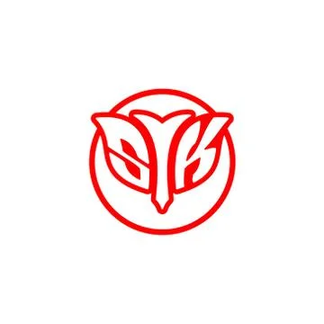 Initial letter S K bow and arrow, modern minimalist design with circle decora Stock Illustration