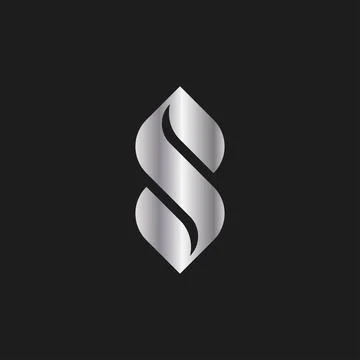 Initial letter S logo design Stock Illustration