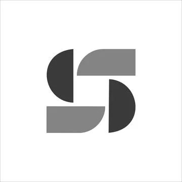 Initial letter S logo or SS logo vector design template Stock Illustration