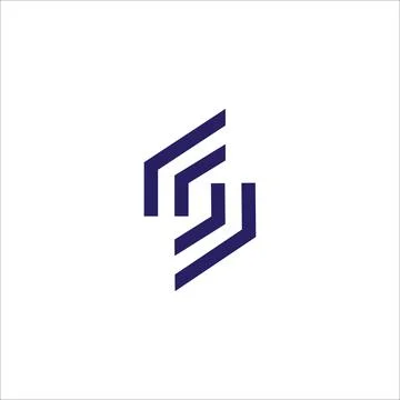 Initial letter S logo or SS logo vector design template Stock Illustration