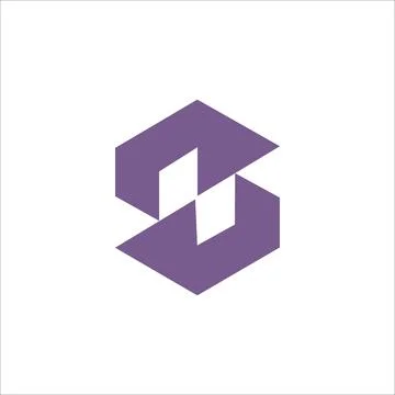 Initial letter S logo or SS logo vector design template Illustrazione stock