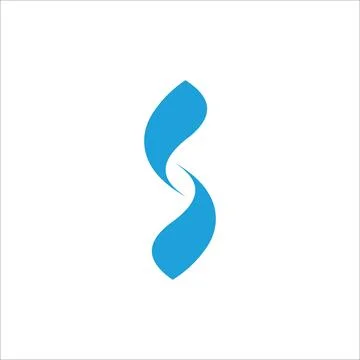 Initial letter S logo or SS logo vector design template Stock Illustration