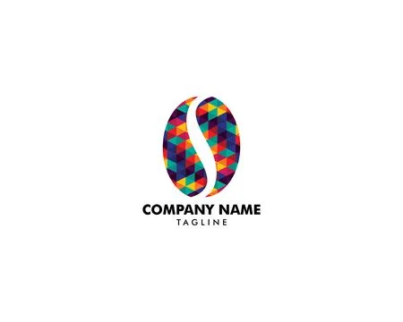 Initial Letter S Mosaic Logo Icon Design Template Elements イラスト素材