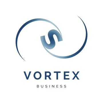 Initial Letter S Vortex Icon Logo Design Template Stock Illustration