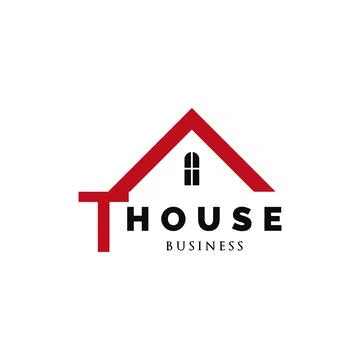 Initial letter T house icon logo design inspiration Ilustración de archivo