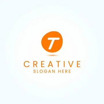 Initial letter T logo design vector template Stock Illustration