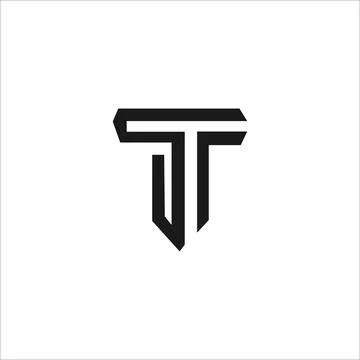 Initial letter T logo or TT logo vector design template Stock Illustration