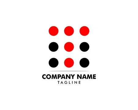 Initial Letter T Logo Template Design Stock Illustration