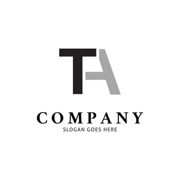 Initial Letter TA Icon Vector Logo Template Illustration Design Stock Illustration