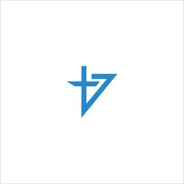Initial letter TB logo or BT logo vector design template Stock Illustration