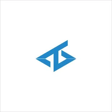 Initial letter TB logo or BT logo vector design template Illustrazione stock