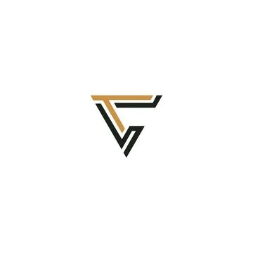 Initial letter TC logo or CT logo vector design template Stock Illustration