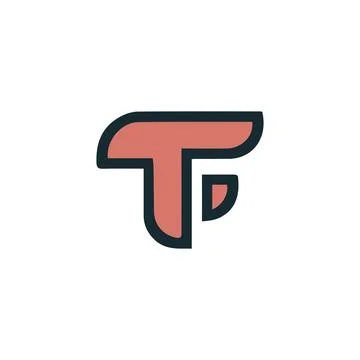 Initial letter TF logo or FT logo vector design template Stock-Illustration