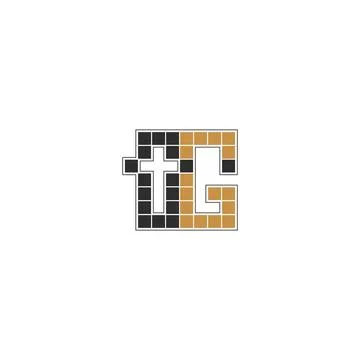 Initial letter TG logo or GT logo vector design template Stock Illustration