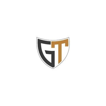 Initial letter TG logo or GT logo vector design template Stock Illustration