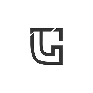 Initial letter TG logo or GT logo vector design template Stock-Illustration