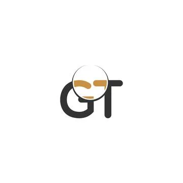 Initial letter TG logo or GT logo vector design template Stock Illustration