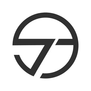 Initial letter TJ logo or JT logo vector design template Stock Illustration