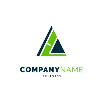 Initial Letter TL Icon Logo Design Template Stock Illustration