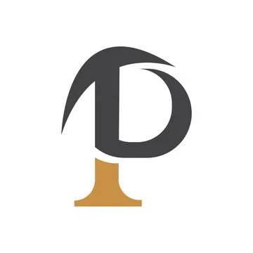 Initial letter TP logo or PT logo vector design template Stock-Illustration