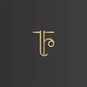 Initial letter TP logo or PT logo vector design template Stock Illustration