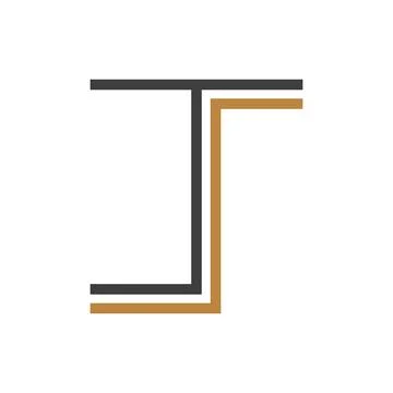 Initial letter TS logo or ST logo vector design template Stock-Illustration