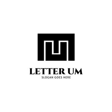 Initial Letter UM Icon Vector Logo Template Illustration Design 스톡 일러스트