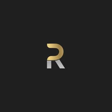 Initial letter UR logo or RU logo vector design template Stock Illustration