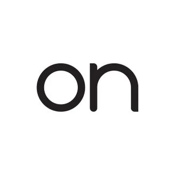 On initial letter vector logo icon Stock Illustration