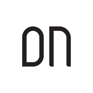 On initial letter vector logo icon Stock-Illustration