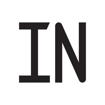 In initial letter vector logo icon Stock Illustration