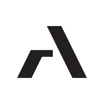 A initial letter vector logo Stock Illustration