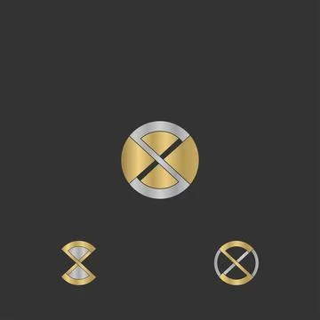 Initial letter XS logo or SX logo vector design template Stock Illustration