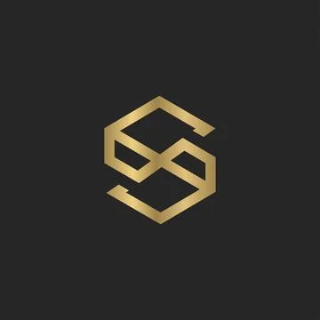 Initial letter XS logo or SX logo vector design template Stock Illustration