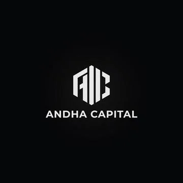 Initial letters AC or CA negative space hexagon shape monogram logo Stock Illustration