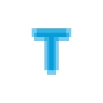 Initial Letters T Logo Design Vector Illustrazione stock