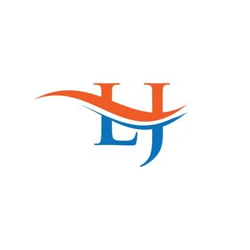 Initial linked letter LJ logo design. Modern letter LJ logo design vector wit Stock Illustration